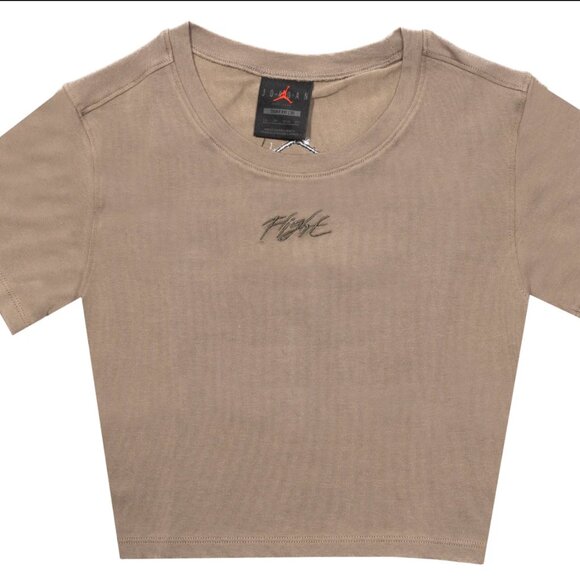Jordan (Her)itage Women’s Stretch Top • Size S • Street / Sport Hybrid Neutral - Picture 13 of 16